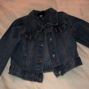 Toddler girls jean jacket